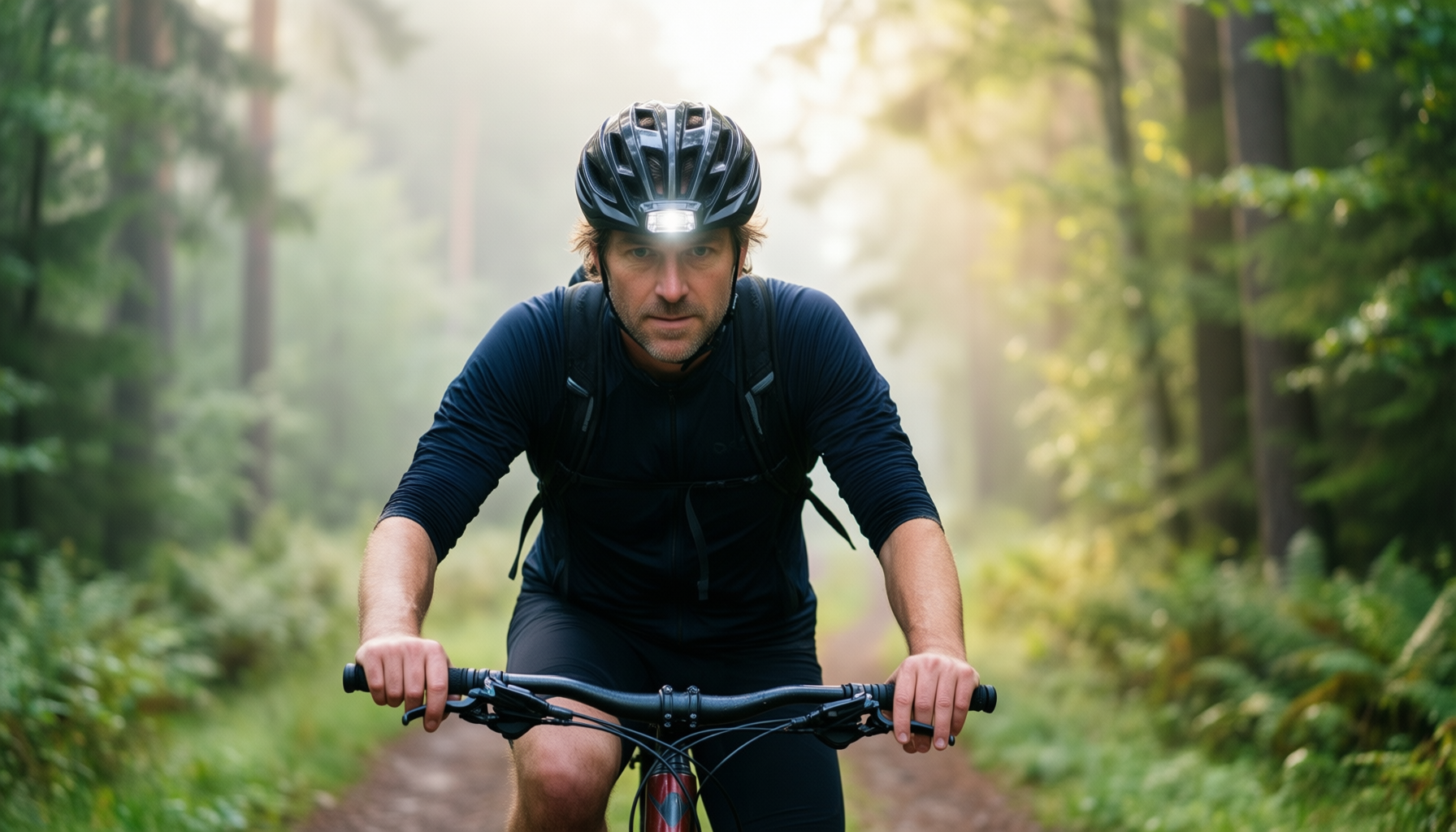 petzl bindi 200 lumens black — illustrative AI-generated lifestyle image
