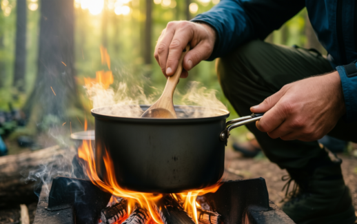 trangia 25-2 gb cookset — illustrative AI-generated lifestyle image