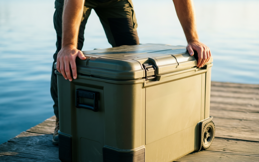 yeti tundra 65 cooler — illustrative AI-generated lifestyle image