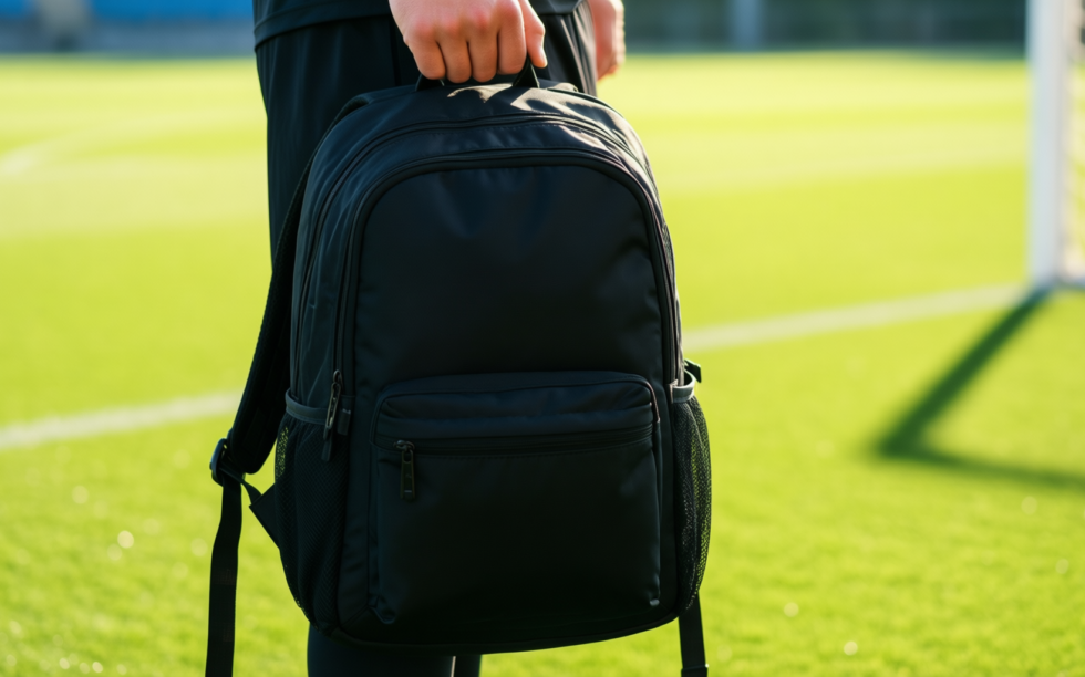 adidas tiro 23 league backpack — illustrative AI-generated lifestyle image