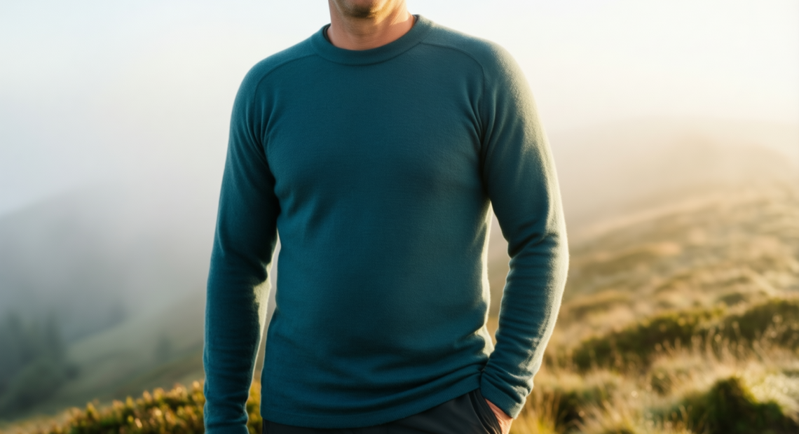 helly hansen lifa merino midweight 1/2 — illustrative AI-generated lifestyle image