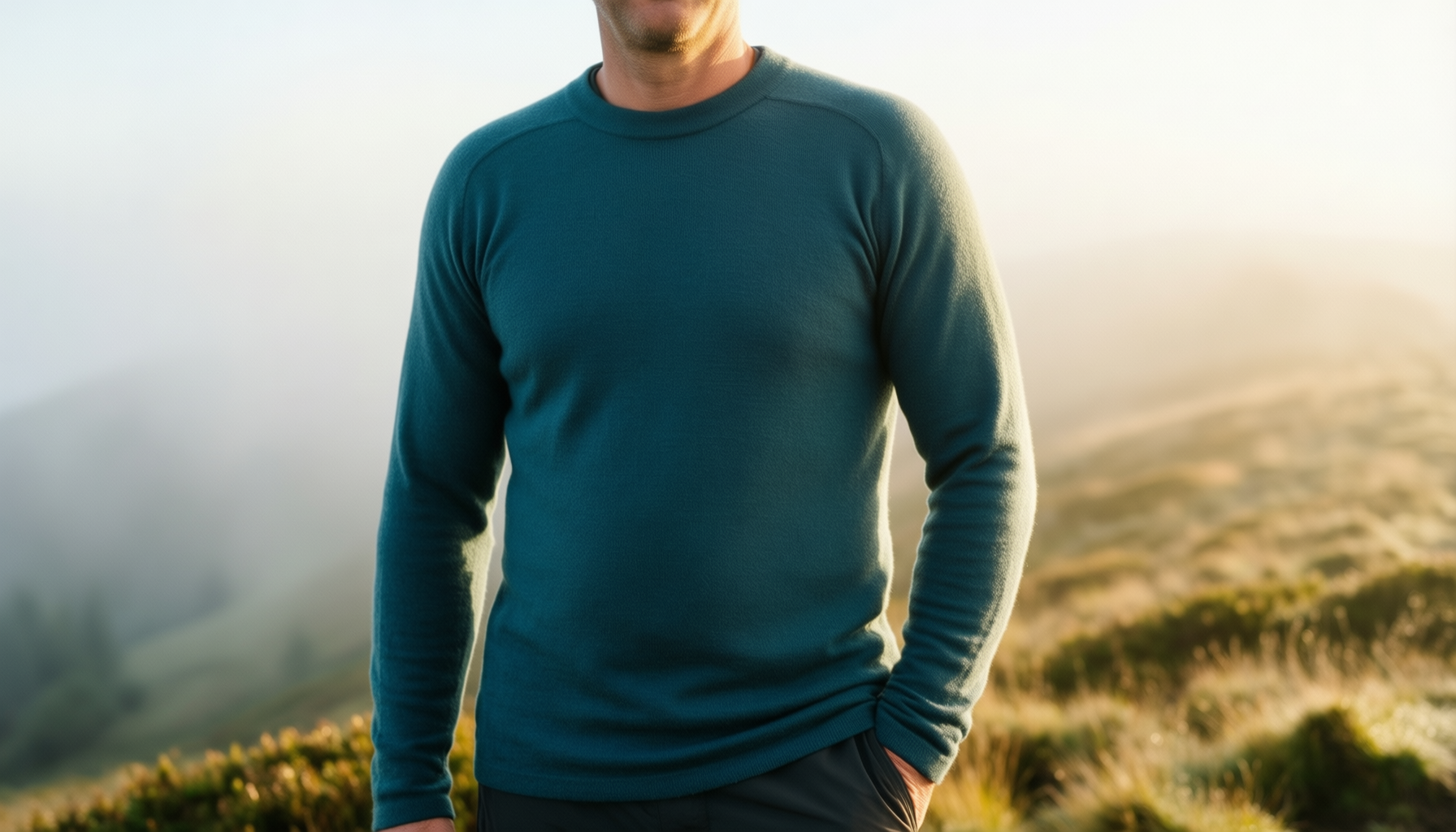 helly hansen lifa merino midweight 1/2 — illustrative AI-generated lifestyle image