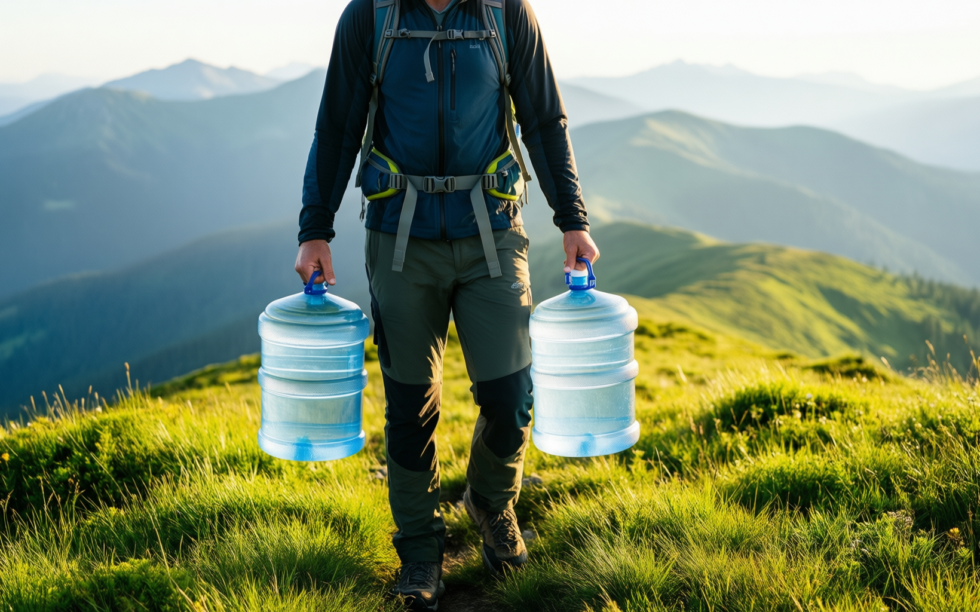 unibos 2 x 10 litre jerry — illustrative AI-generated lifestyle image