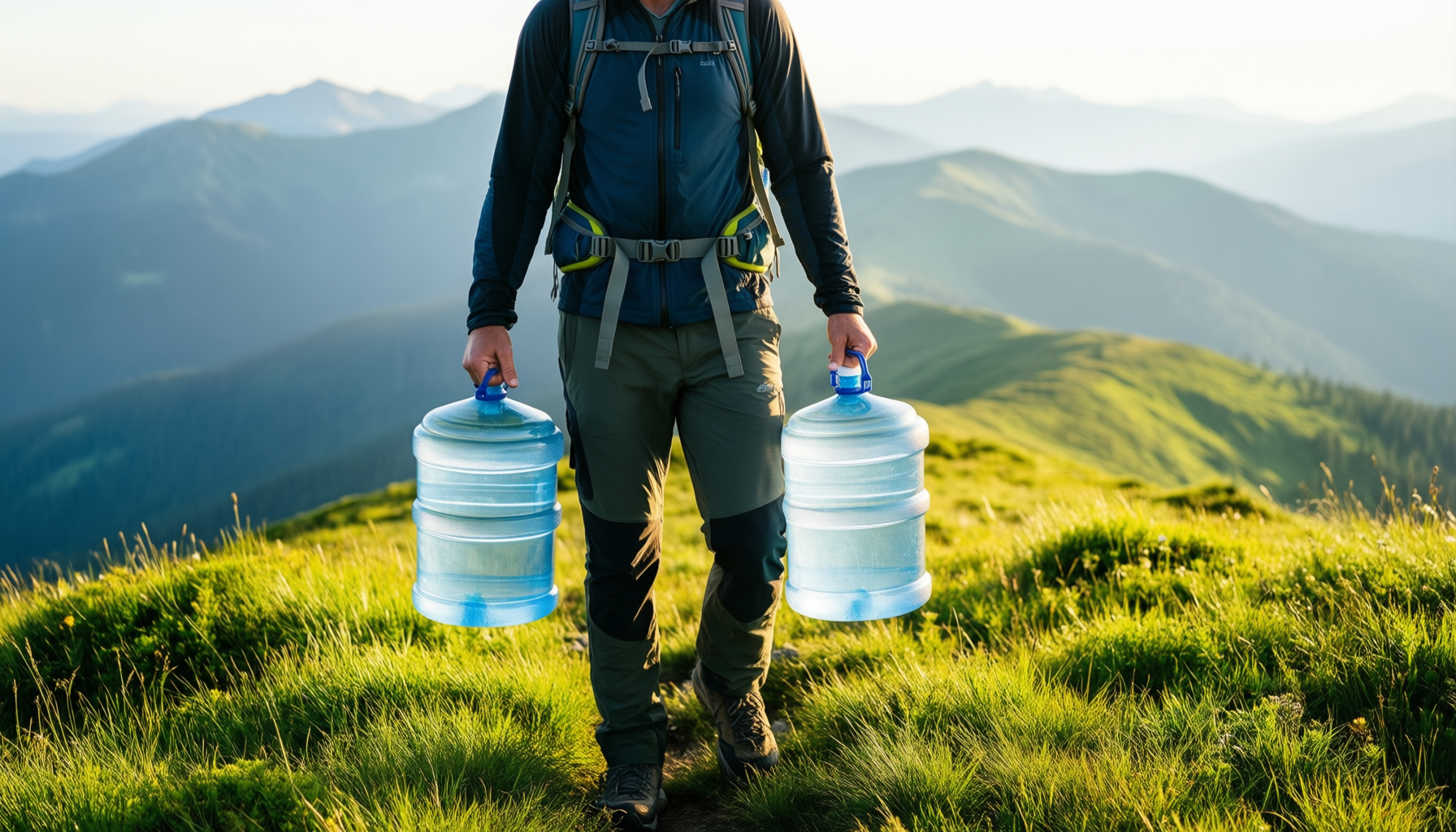 unibos 2 x 10 litre jerry — illustrative AI-generated lifestyle image