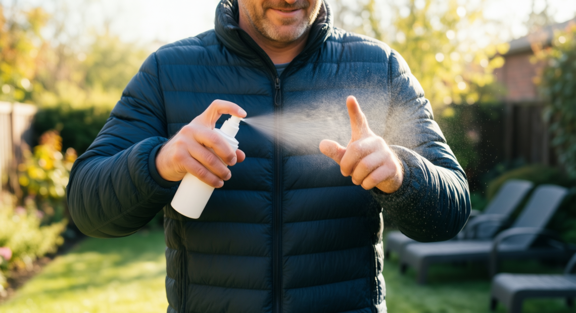 grangers wash + repel down 2 — illustrative AI-generated lifestyle image