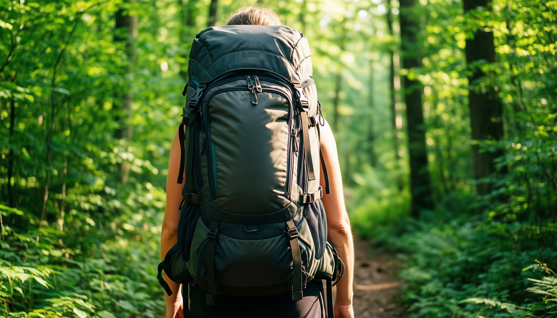 osprey europe women's backpack 50l — illustrative AI-generated lifestyle image